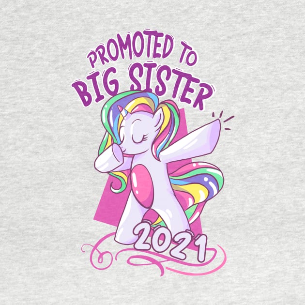 Unicorn Big Sister 2021 announcing pregnancy by alpmedia